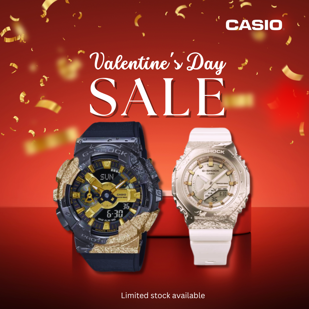 Expressing Love through Time: Casio's Valentine's Day Collection