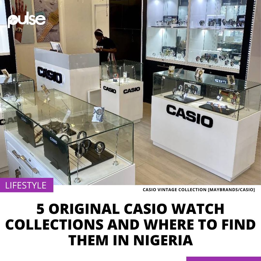 5 original Casio watch collections and where to find them in Nigeria